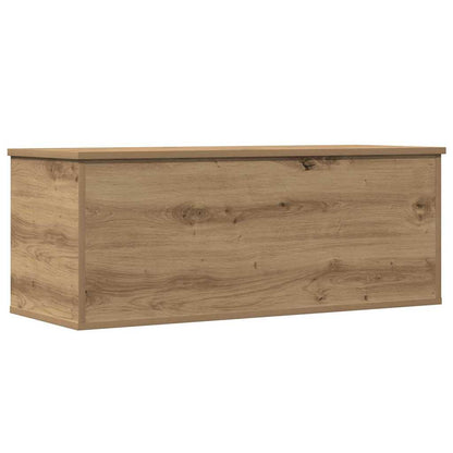 vidaXL Storage Box Artisan Oak 90 x 35 x 35 cm Engineered Wood 2