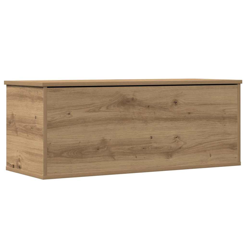 vidaXL Storage Box Artisan Oak 90 x 35 x 35 cm Engineered Wood 5