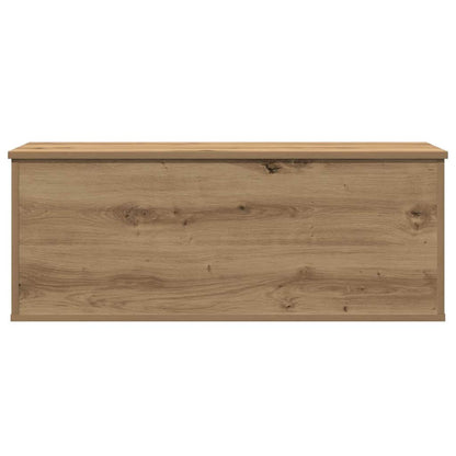 vidaXL Storage Box Artisan Oak 90 x 35 x 35 cm Engineered Wood 6