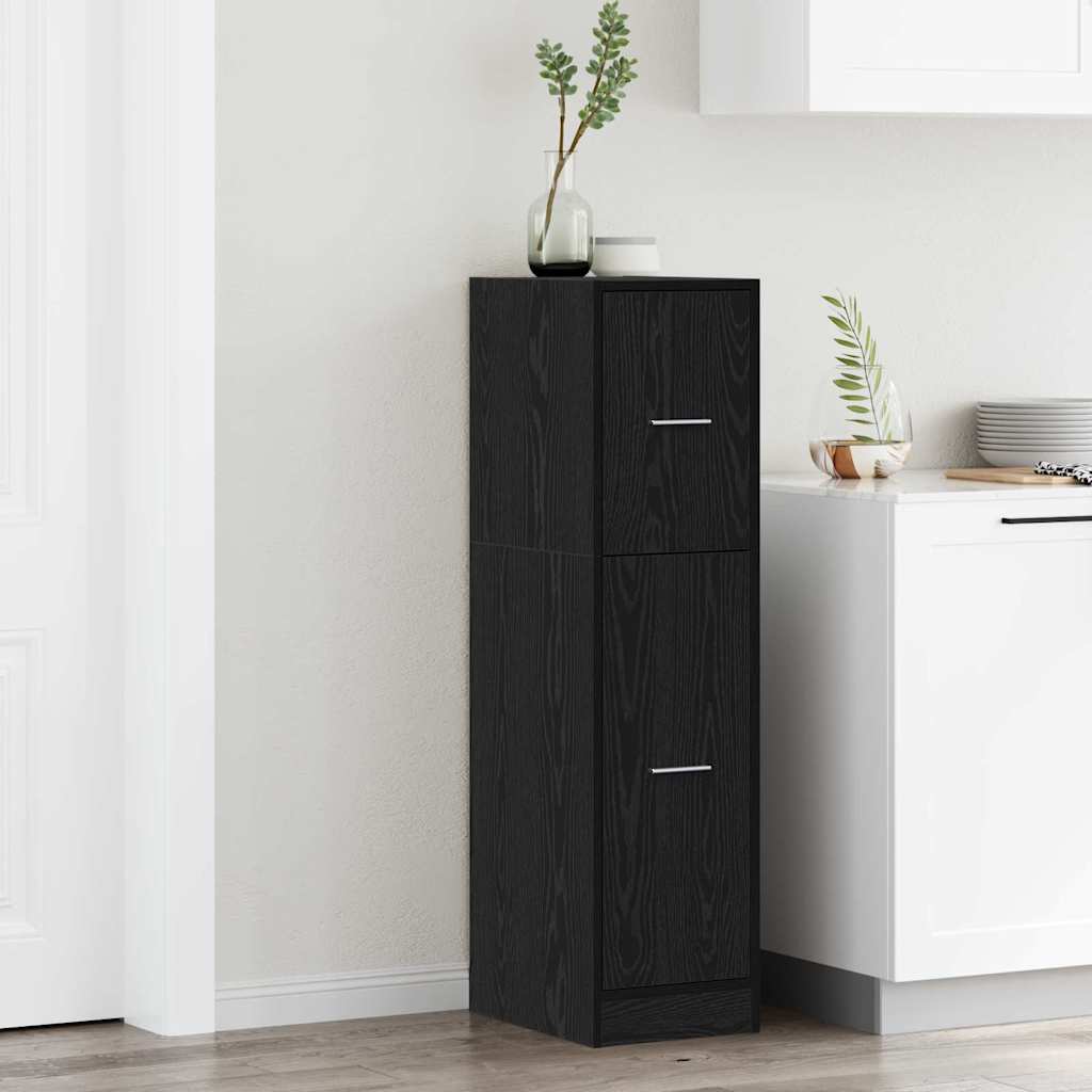 vidaXL Apothecary Cabinet 30x41x118 cm Engineered Wood