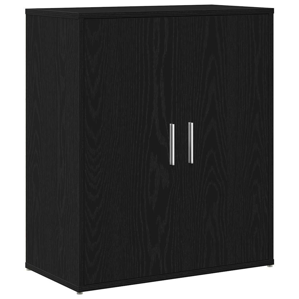 vidaXL Sideboard Black Oak 60x31x70 cm Engineered Wood 2