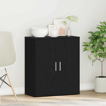 vidaXL Sideboard Black Oak 60x31x70 cm Engineered Wood 3
