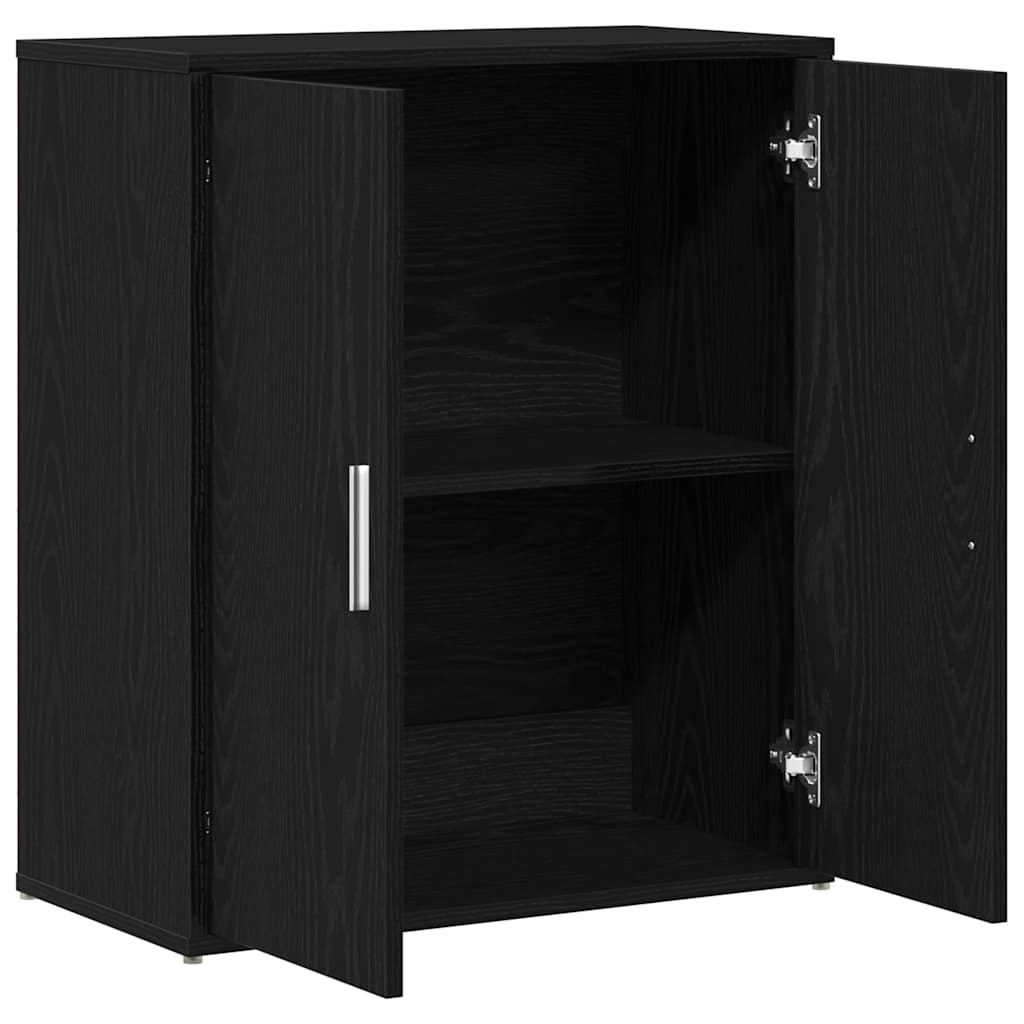 vidaXL Sideboard Black Oak 60x31x70 cm Engineered Wood 5