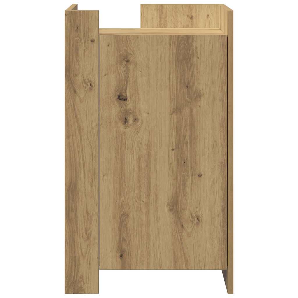 vidaXL Sideboard Artisan Oak 45 x 35 x 75 cm 6