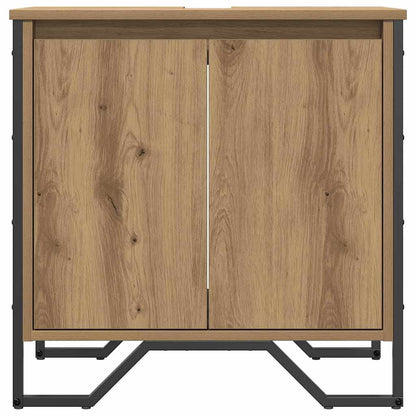 vidaXL Bathroom Sink Cabinet Artisan Oak 60 x 35 x 60 cm 6