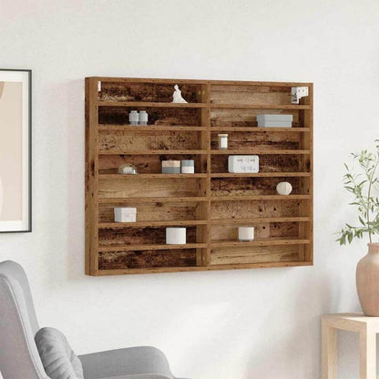vidaXL Vitrine Cabinet 100x8.5x75 cm Engineered Wood