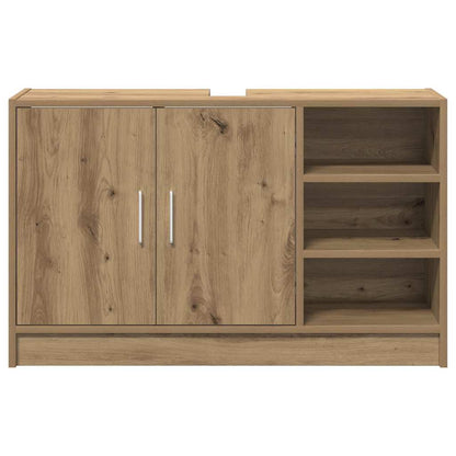 vidaXL Bathroom Cabinet Artisan Oak 90 x 29 x 55 cm Engineered wood 6