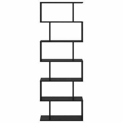 vidaXL Book Cabinet 6-Tier 70 x 24 x 193.5 cm Engineered Wood 5