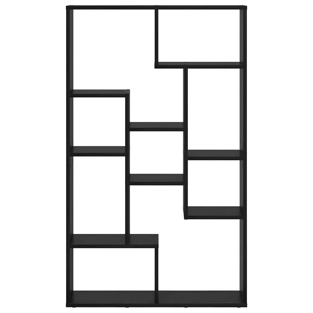 vidaXL Book Cabinet 8-Tier 72 x 20 x 120.5 cm Engineered Wood 5