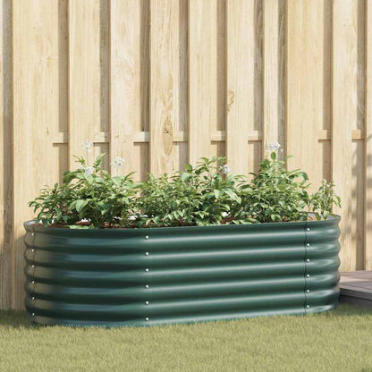 vidaXL Raised Bed 160 x 80 x 44 cm Steel