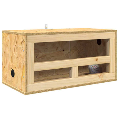 vidaXL Terrarium Brown 60 x 30 x 80 cm OSB 5