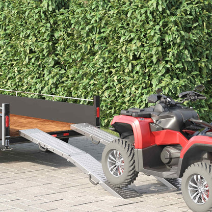 Foldable Ramp 200kg per ramp Silver 200 kg per ramp 160 cm 2