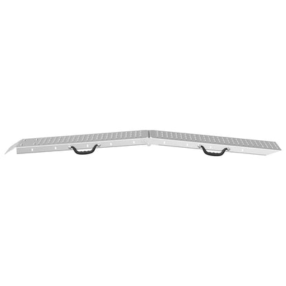 vidaXL Foldable Ramp 200kg per ramp Silver 200 kg per ramp 5