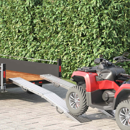 Foldable Ramp 200kg per ramp Silver 200 kg per ramp 180 cm 2