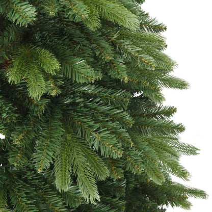 vidaXL Artificial Hinged Christmas Tree Green 150 cm PVC, PE and steel 5