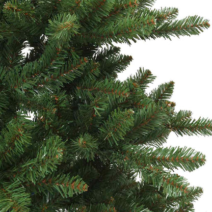vidaXL Artificial Hinged Christmas Tree Green 150 cm PVC, steel 5