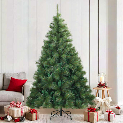 vidaXL Artificial Hinged Christmas Tree PVC