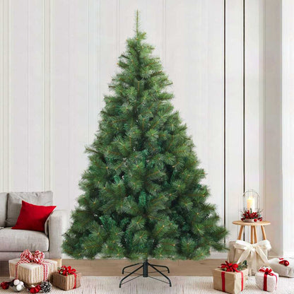 vidaXL Artificial Hinged Christmas Tree PVC
