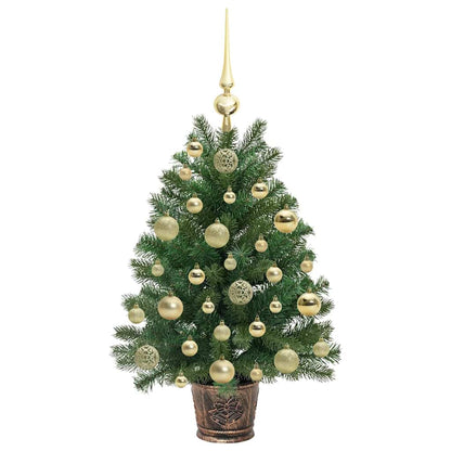 vidaXL Artificial Christmas Tree Green 75 cm PE and PVC 4