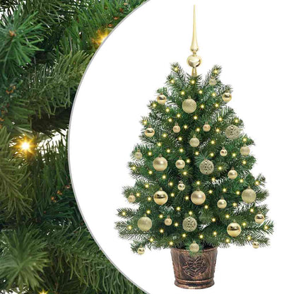 vidaXL Artificial Christmas Tree Green 95 cm PE and PVC 2