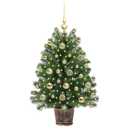 vidaXL Artificial Christmas Tree Green 95 cm PE and PVC 3