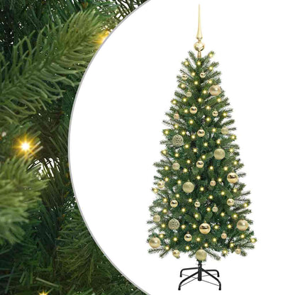 vidaXL Artificial Christmas Tree Green 120 cm PE and PVC 2