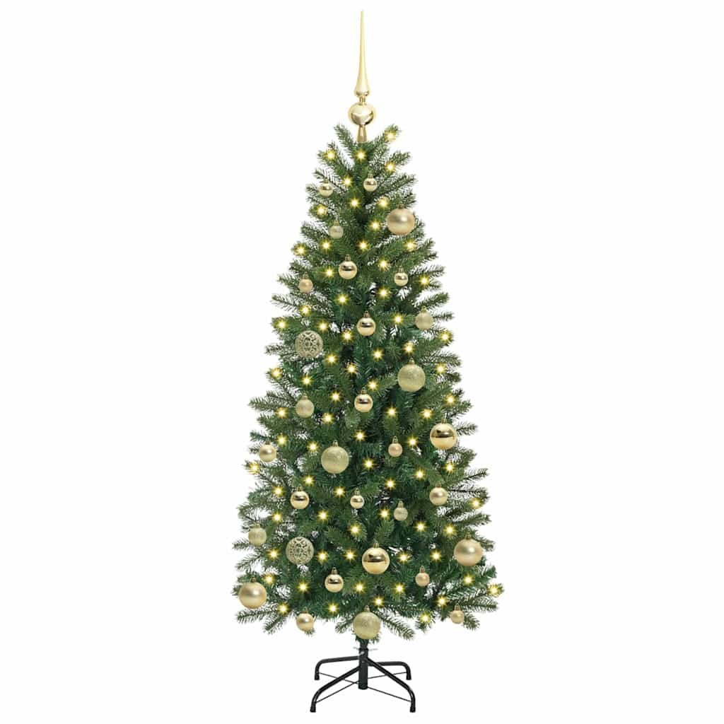 vidaXL Artificial Christmas Tree Green 120 cm PE and PVC 3
