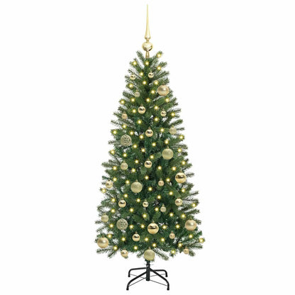 vidaXL Artificial Christmas Tree Green 120 cm PE and PVC 3