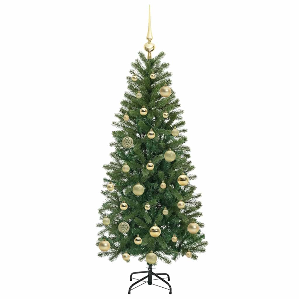vidaXL Artificial Christmas Tree Green 120 cm PE and PVC 4