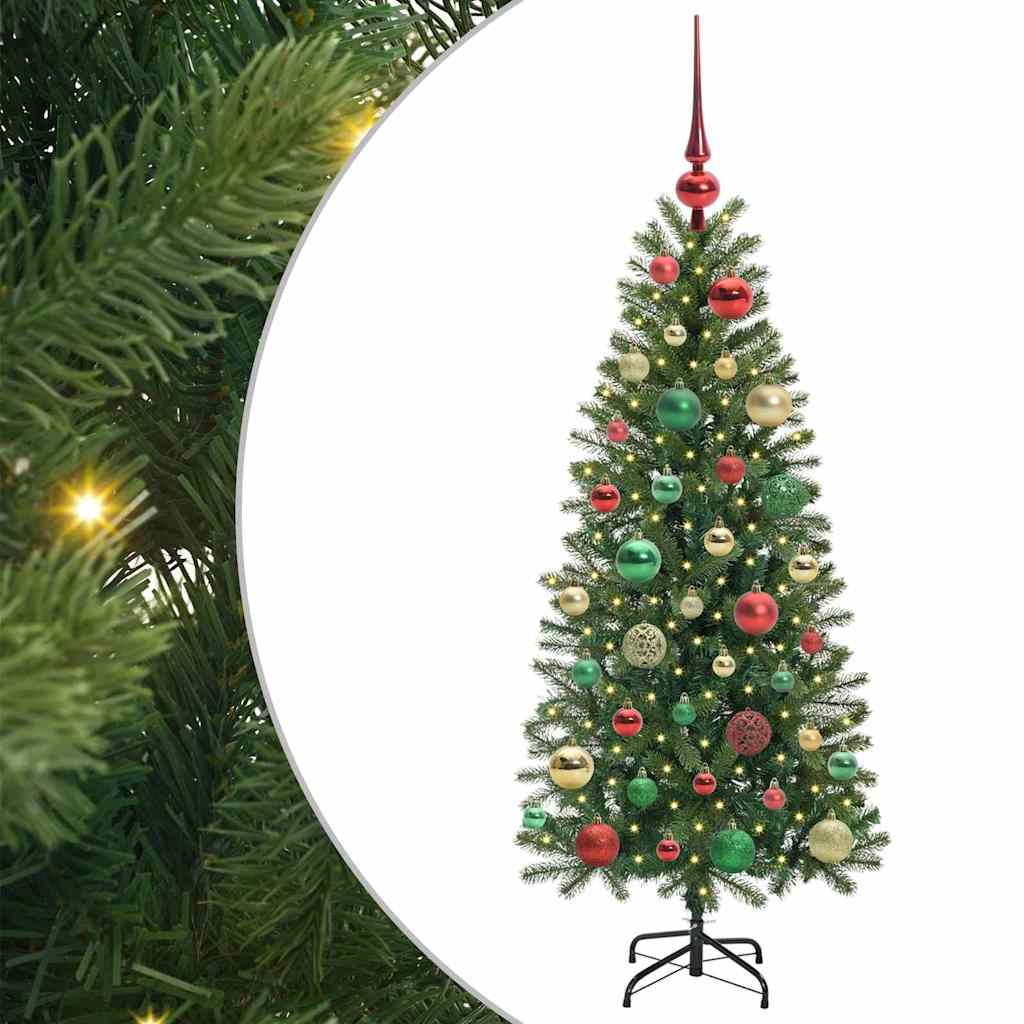 vidaXL Artificial Christmas Tree Green 120 cm PE and PVC 2