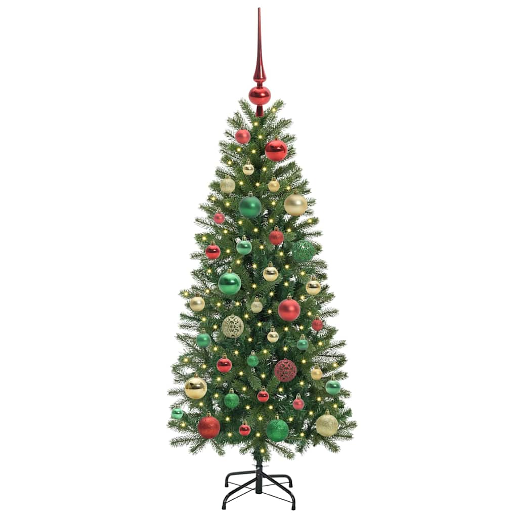 vidaXL Artificial Christmas Tree Green 120 cm PE and PVC 3