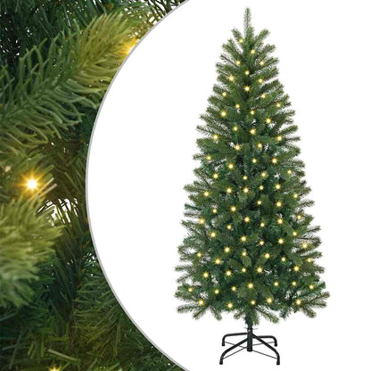 vidaXL Artificial Christmas Tree Green 150 cm PE and PVC 2