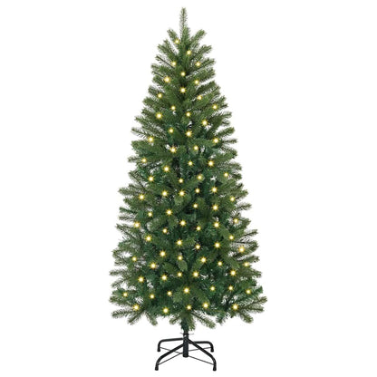 vidaXL Artificial Christmas Tree Green 150 cm PE and PVC 3
