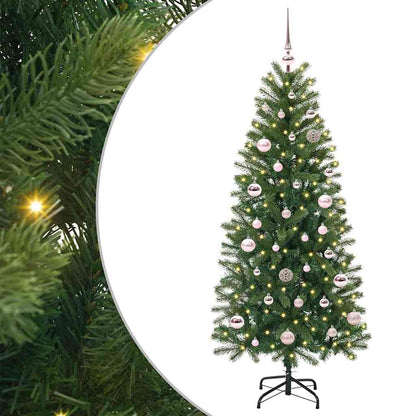 vidaXL Artificial Christmas Tree Green 150 cm PE and PVC 1