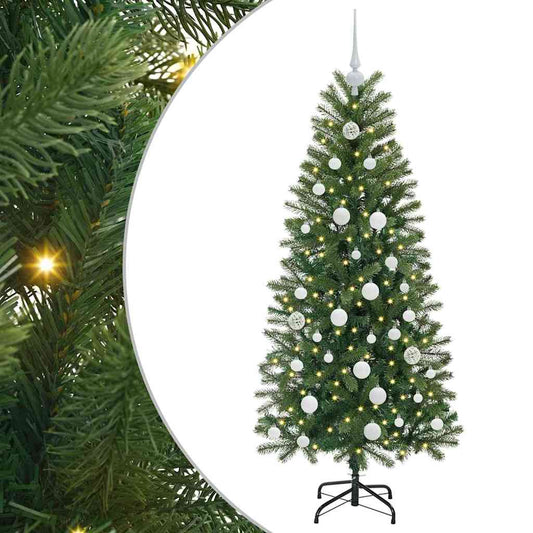 vidaXL Artificial Christmas Tree Green 150 cm PE and PVC 2