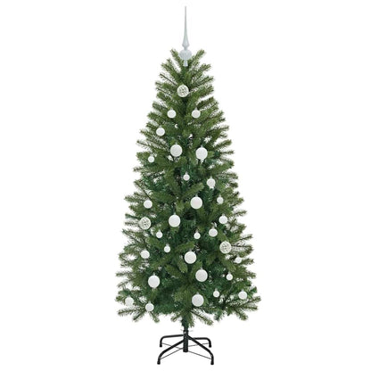 vidaXL Artificial Christmas Tree Green 150 cm PE and PVC 4