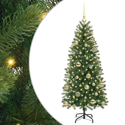 vidaXL Artificial Christmas Tree Green 150 cm PE and PVC 2