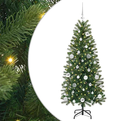 vidaXL Artificial Christmas Tree Green 150 cm PE and PVC 2