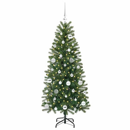 vidaXL Artificial Christmas Tree Green 150 cm PE and PVC 3