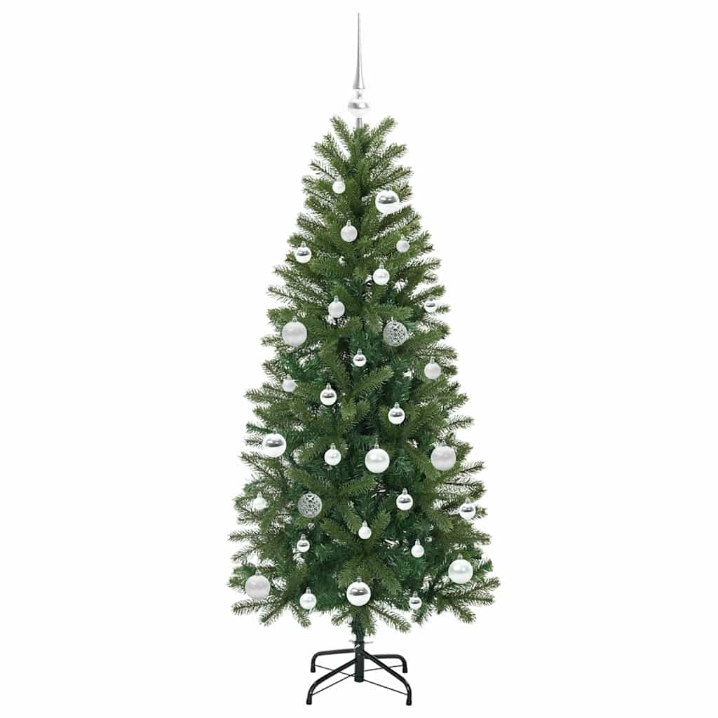 vidaXL Artificial Christmas Tree Green 150 cm PE and PVC 4
