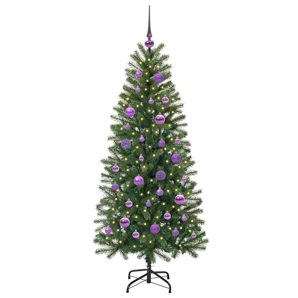 vidaXL Artificial Christmas Tree Green 150 cm PE and PVC 3