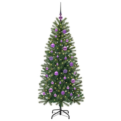 vidaXL Artificial Christmas Tree Green 150 cm PE and PVC 3