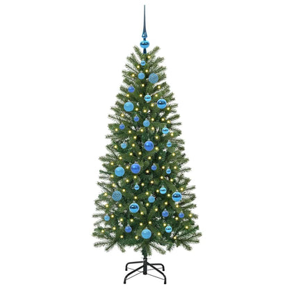 vidaXL Artificial Christmas Tree Green 150 cm PE and PVC 3