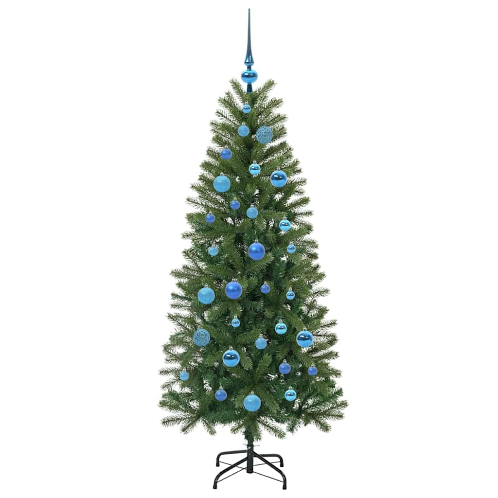 vidaXL Artificial Christmas Tree Green 150 cm PE and PVC 4