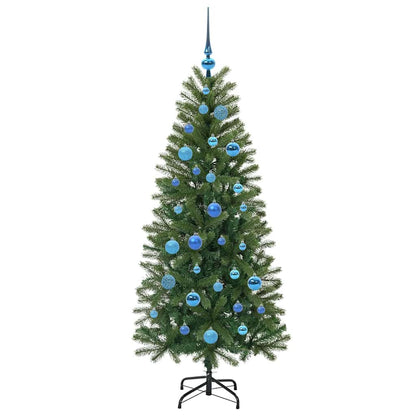 vidaXL Artificial Christmas Tree Green 150 cm PE and PVC 4