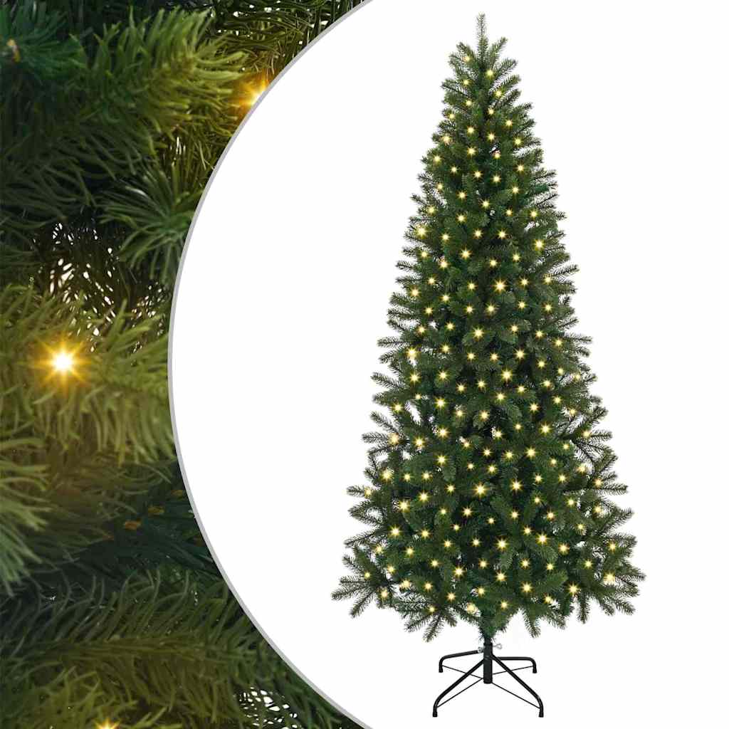 vidaXL Artificial Christmas Tree Green 180 cm PE and PVC 2