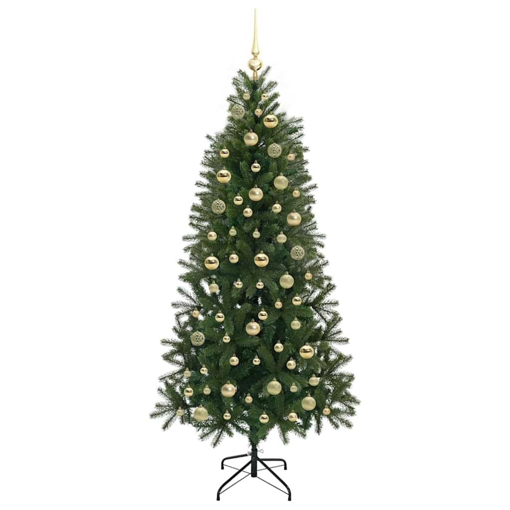 vidaXL Artificial Christmas Tree Green 180 cm PE and PVC 4
