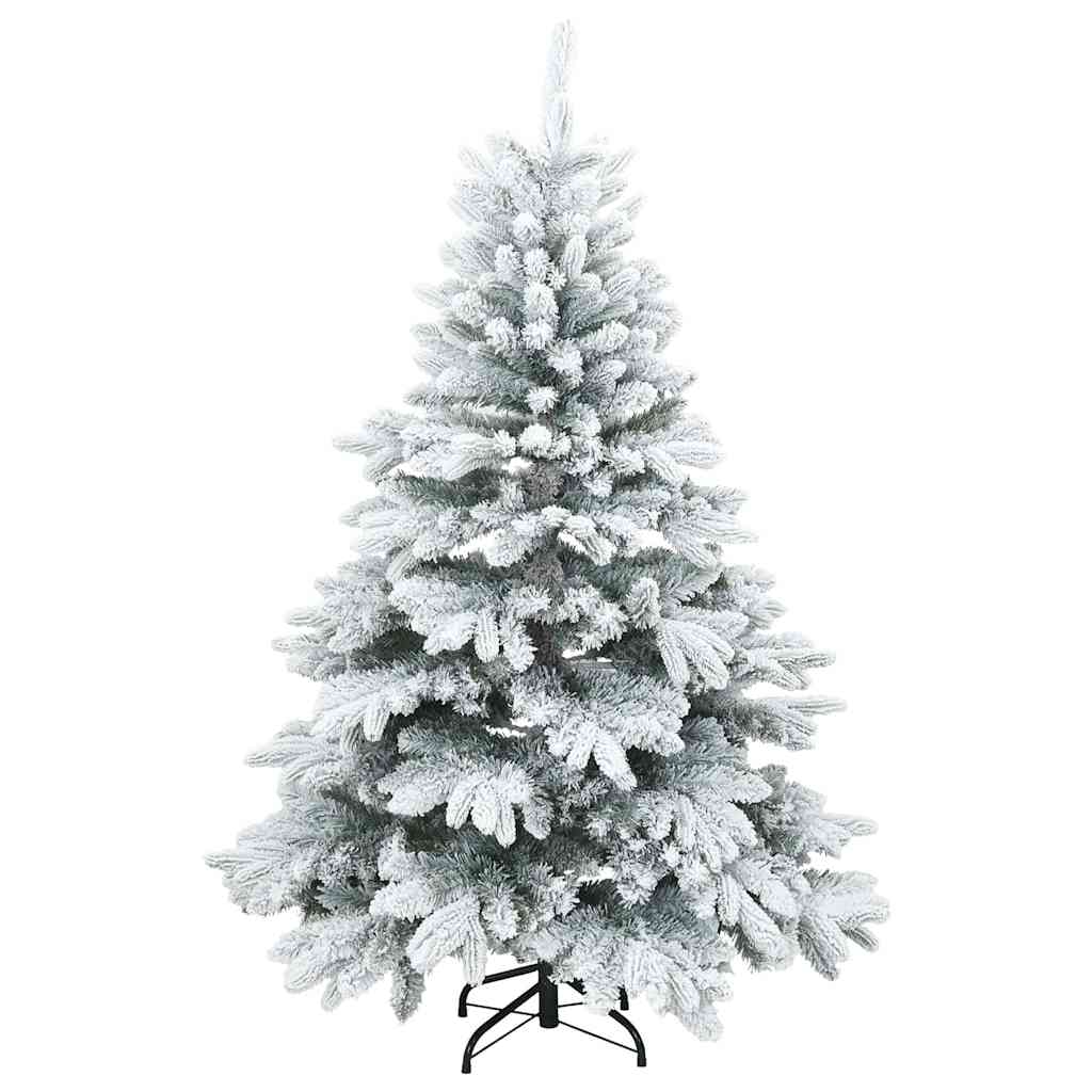 Artificial Christmas Tree LEDs PE PVC White