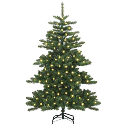 vidaXL Artificial Hinged Christmas Tree Green 150 cm PVC and Steel 3