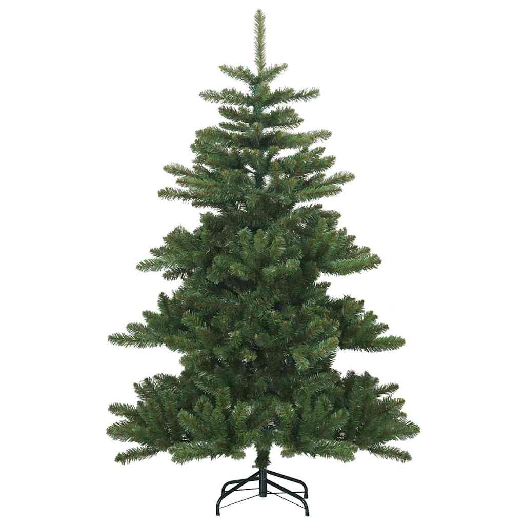 vidaXL Artificial Hinged Christmas Tree Green 150 cm PVC and Steel 4
